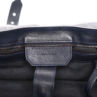 Proenza Schouler Lambskin Medium PS1 Satchel Navy 7 of 10