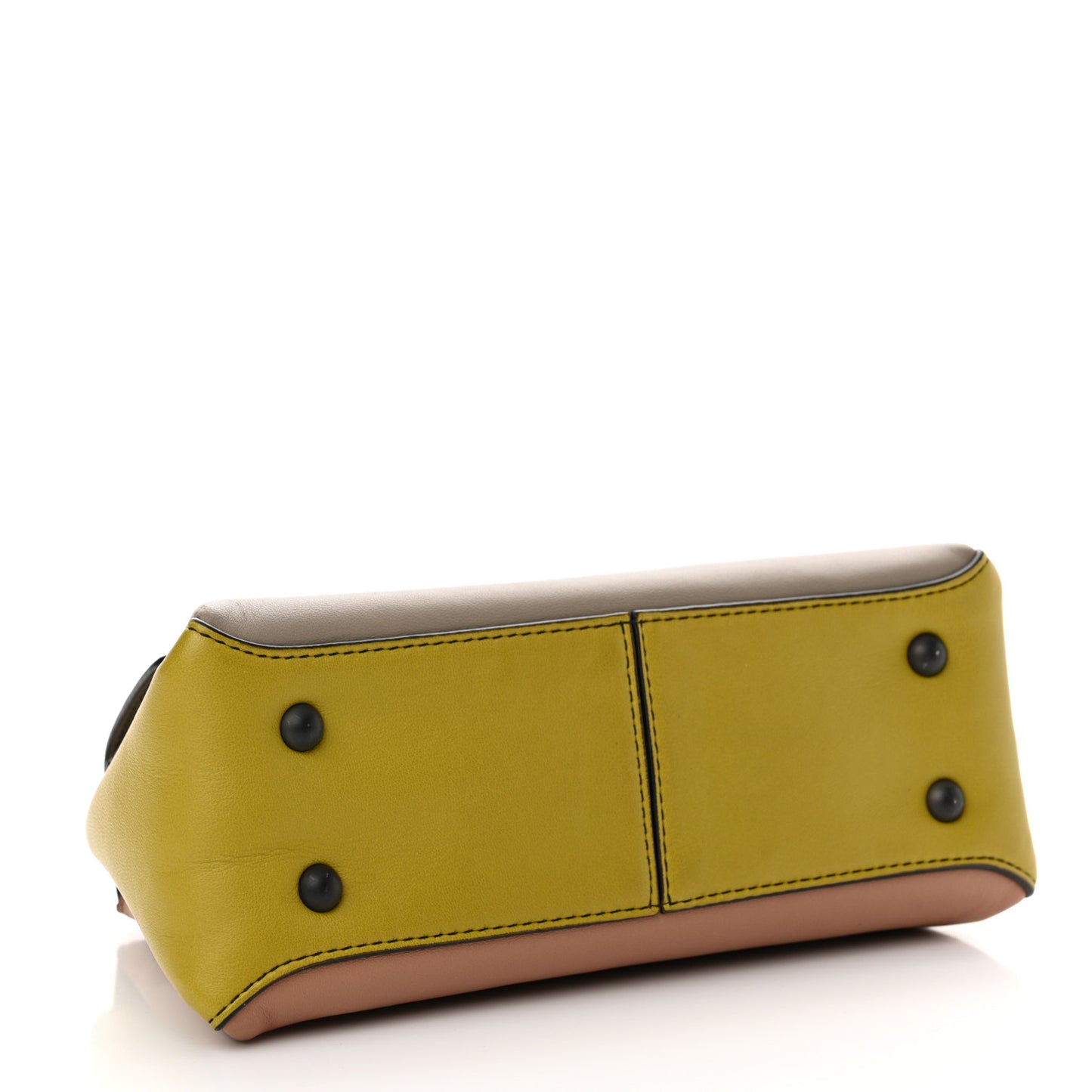 Nappa Multicolor Mini Piazza Bag Limestone