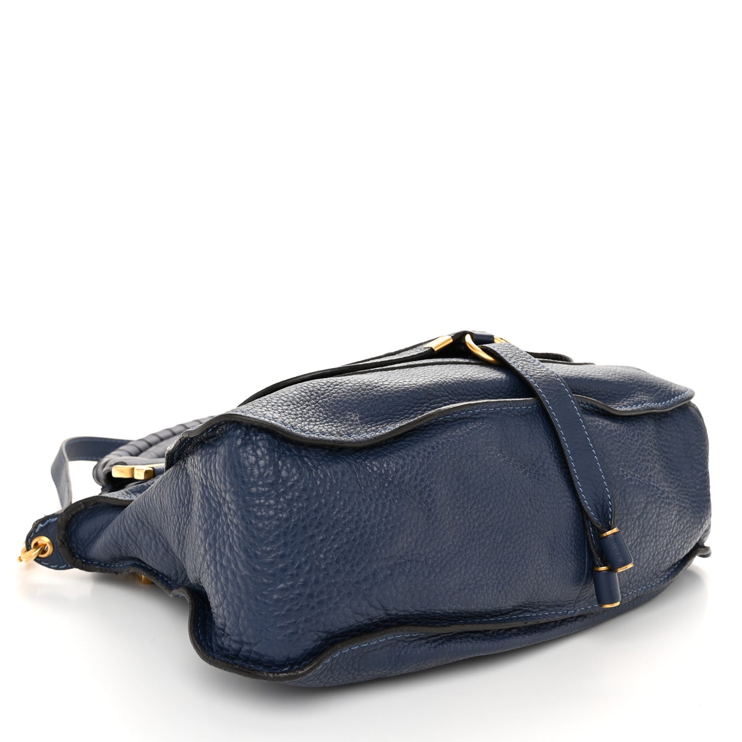 Calfskin Medium Marcie Satchel Royal