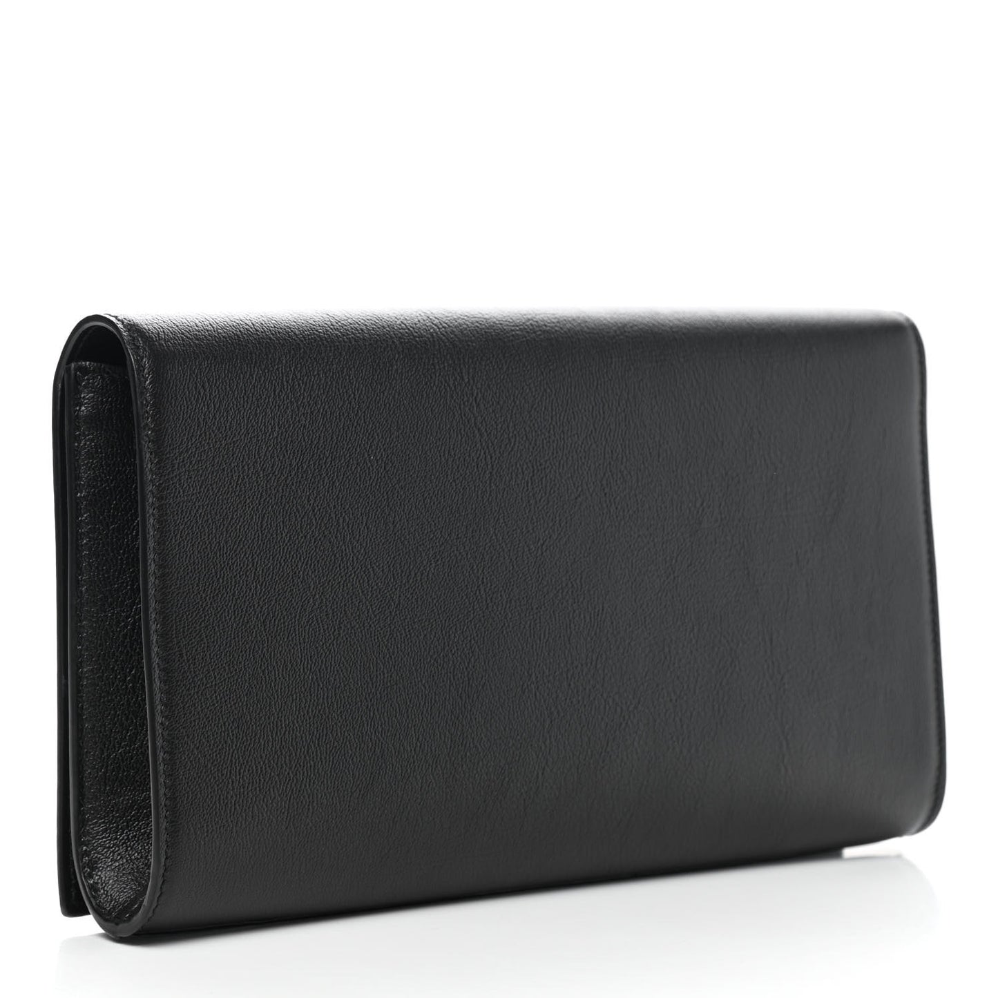 Calfskin Monogram Large Belle De Jour Clutch Black