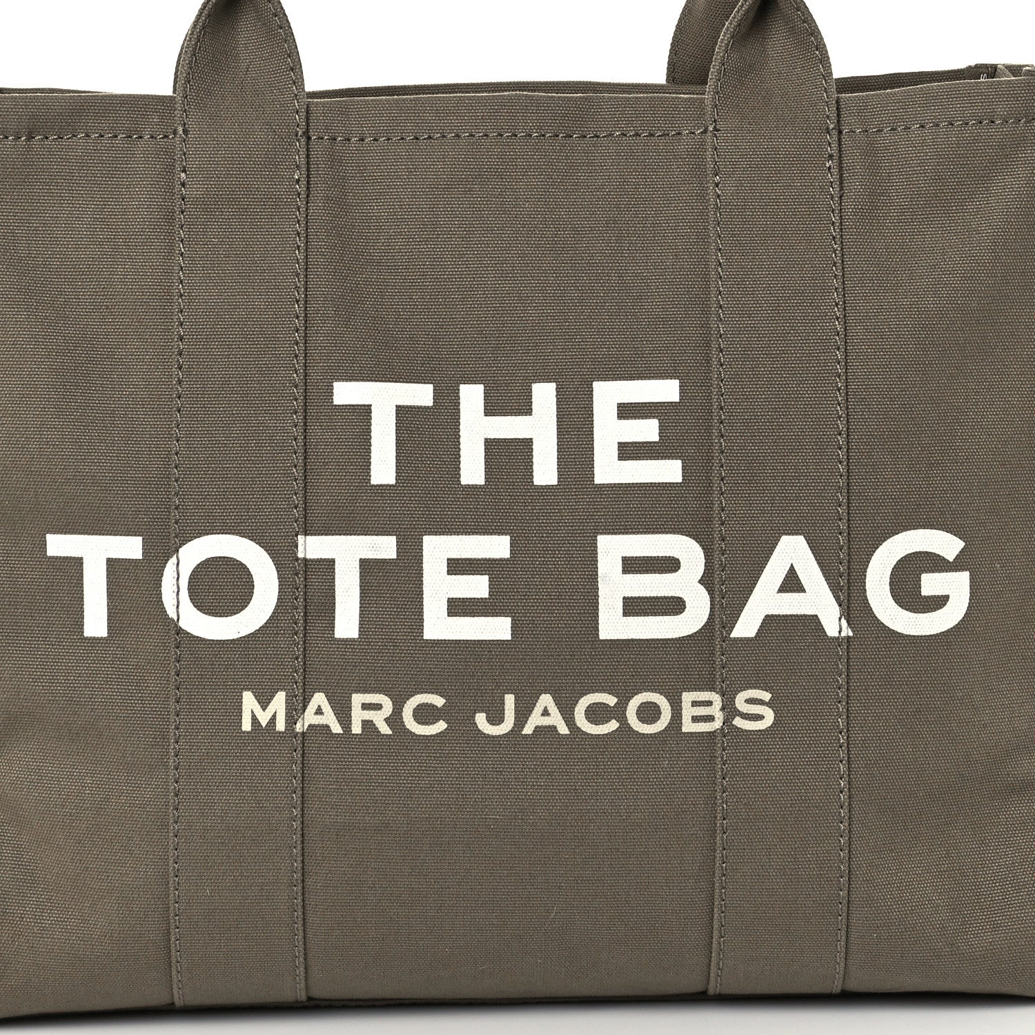 Marc Jacobs Canvas Large Summer Tote Bag Slate Green 8 of 11