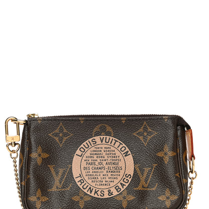 Louis Vuitton Monogram Complice Trunks and Bags Mini Pochette Accessories Beige 8 of 10