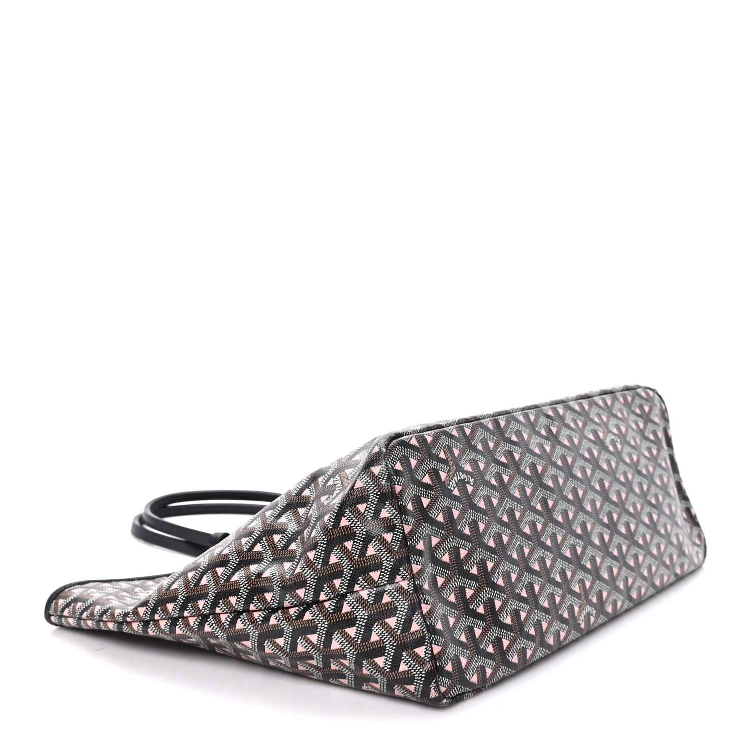Goyard Goyardine Saint Louis Claire Voie PM Black Pink 5 of 12