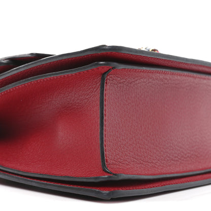 Gucci GG Supreme Monogram Small Queen Margaret Top Handle Bag Red 10 of 11