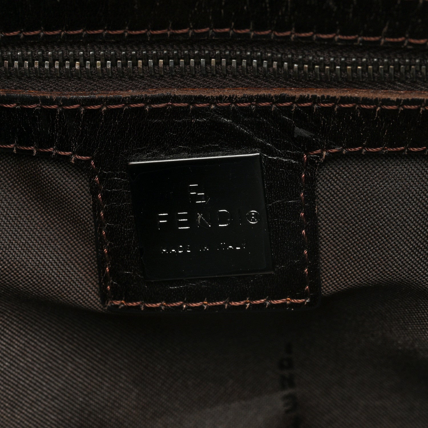 Fendi Zucca Mama Baguette Tobacco 6 of 11