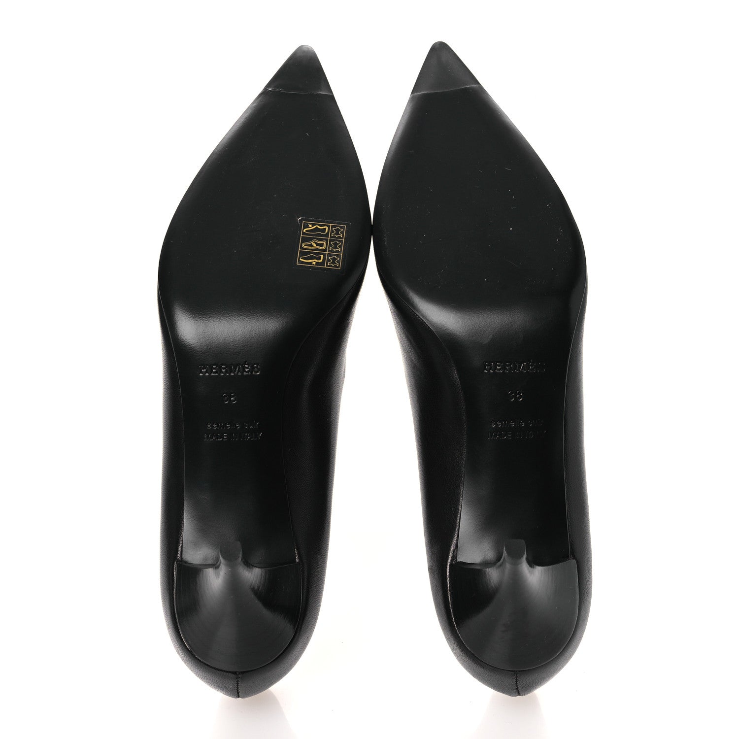 Hermes Nappa Majeste 60 Pumps 38 Black 7 of 13