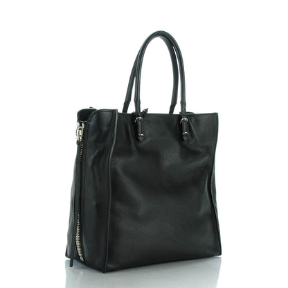 Balenciaga Veau Papier A5 Zip Around Tote Black 3 of 7