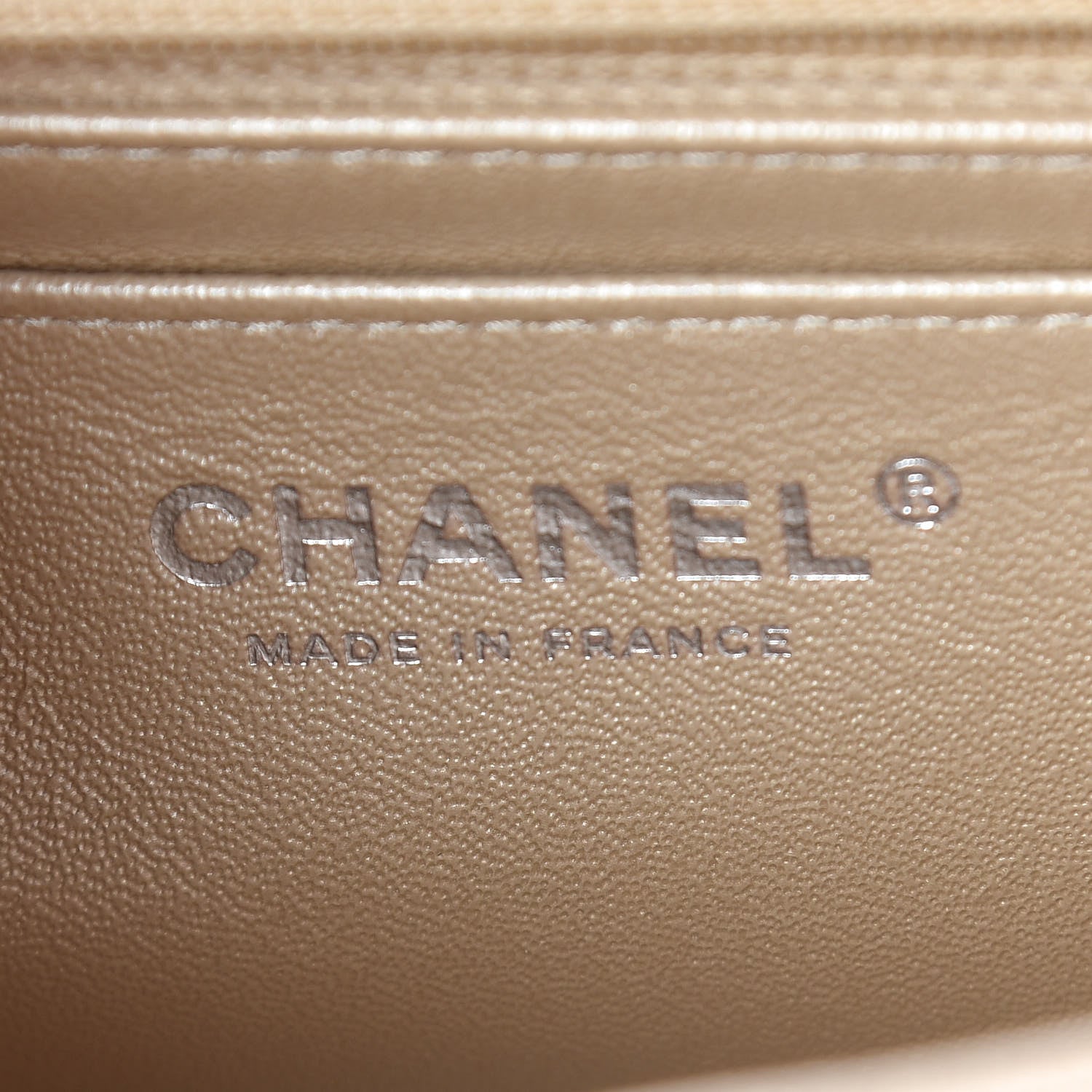Chanel Metallic Sheepskin Quilted 2.55 Reissue Mini Flap Beige 8 of 11