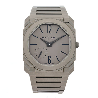 Bulgari Titanium 40mm Octo Finissimo Automatic Watch 1 of 5