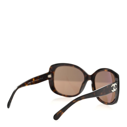 Chanel Acetate Polarized CC Sunglasses 5183 Tortoise 4 of 7