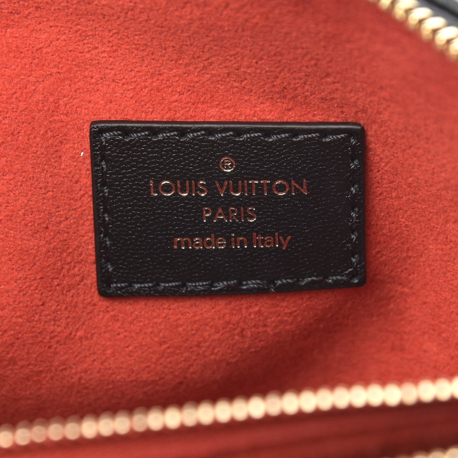 Louis Vuitton Lambskin Embossed Monogram Coussin BB Black 6 of 8