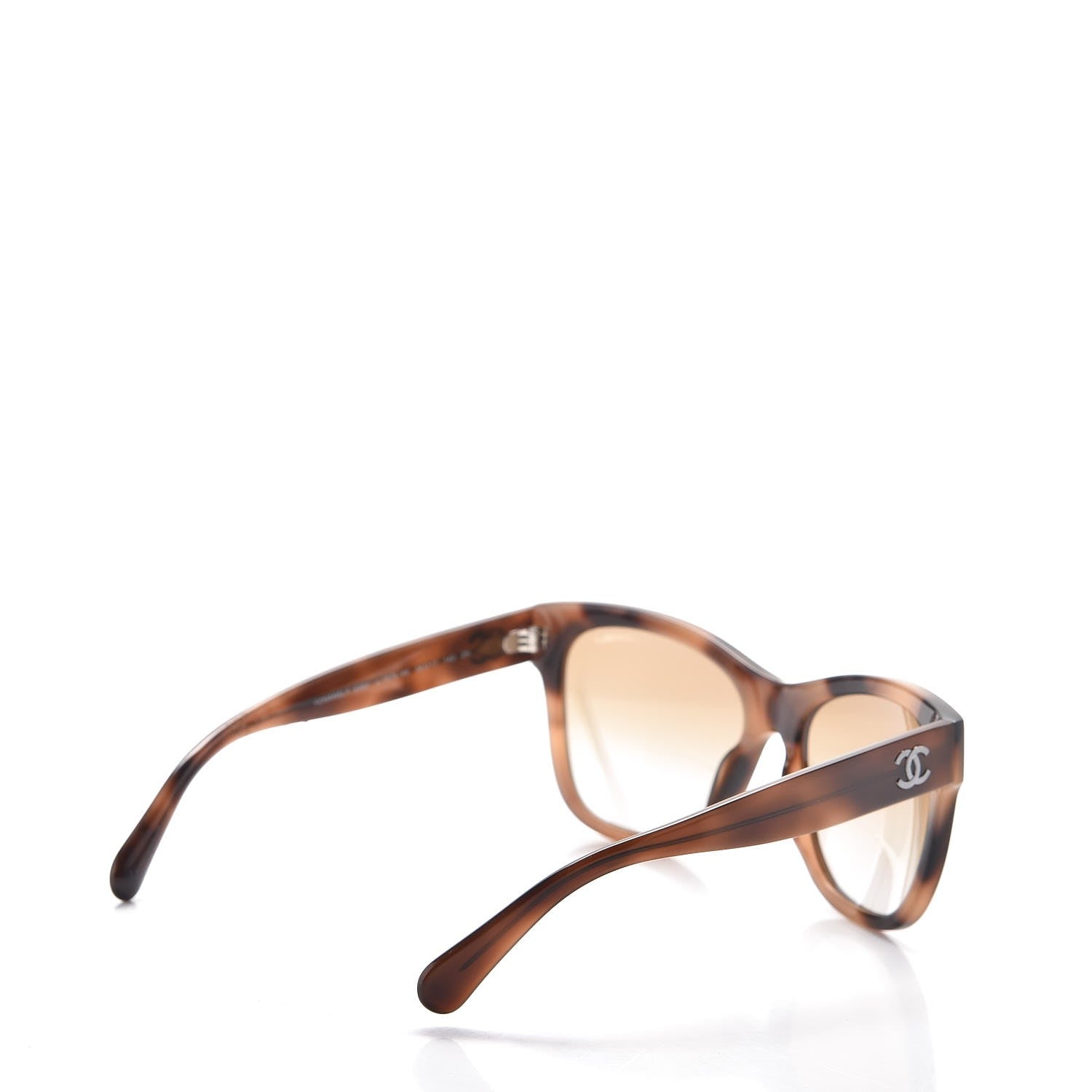 Chanel Acetate Mirrored Runway Square Sunglasses 5380 Dark Tortoise 4 of 7