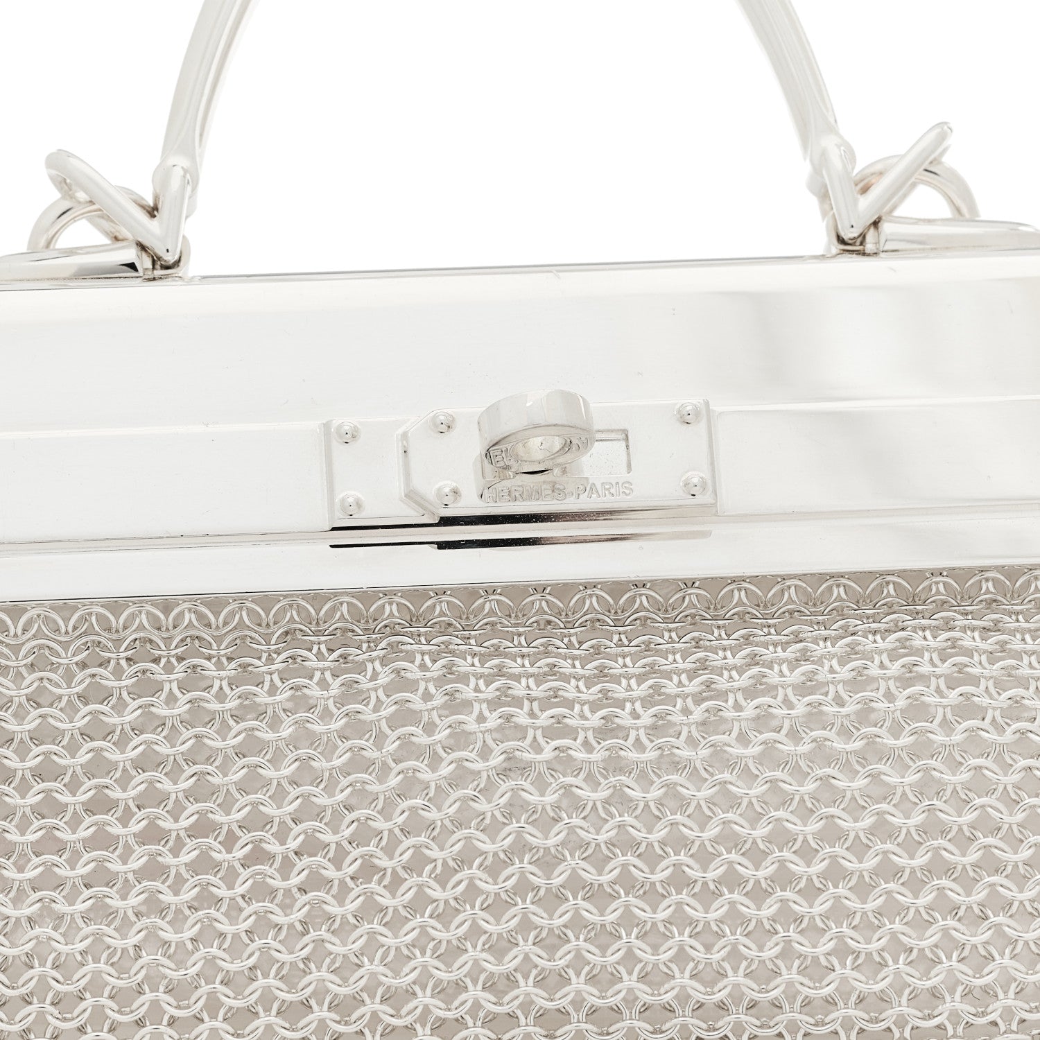 Hermes Sterling Silver Kellymorphose Bijou Kelly Sellier 5 of 10
