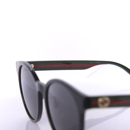 Gucci Acetate GG Web Round Eye Sunglasses GG0854SK Black 6 of 7