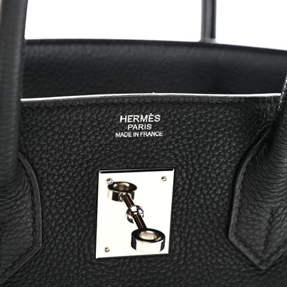 Hermes Togo Birkin 30 Black 6 of 12