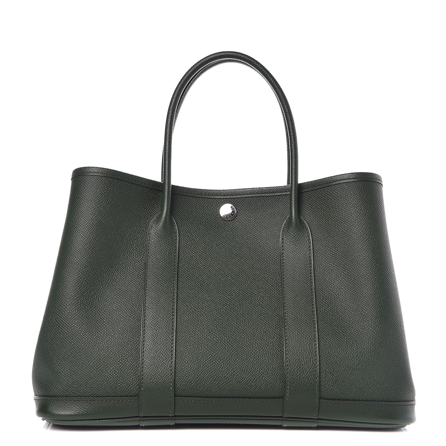 Hermes Epsom Garden Party 30 TPM Vert Fonce 1 of 7