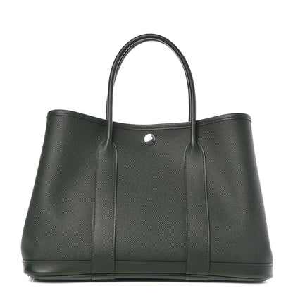 Hermes Epsom Garden Party 30 TPM Vert Fonce 1 of 7