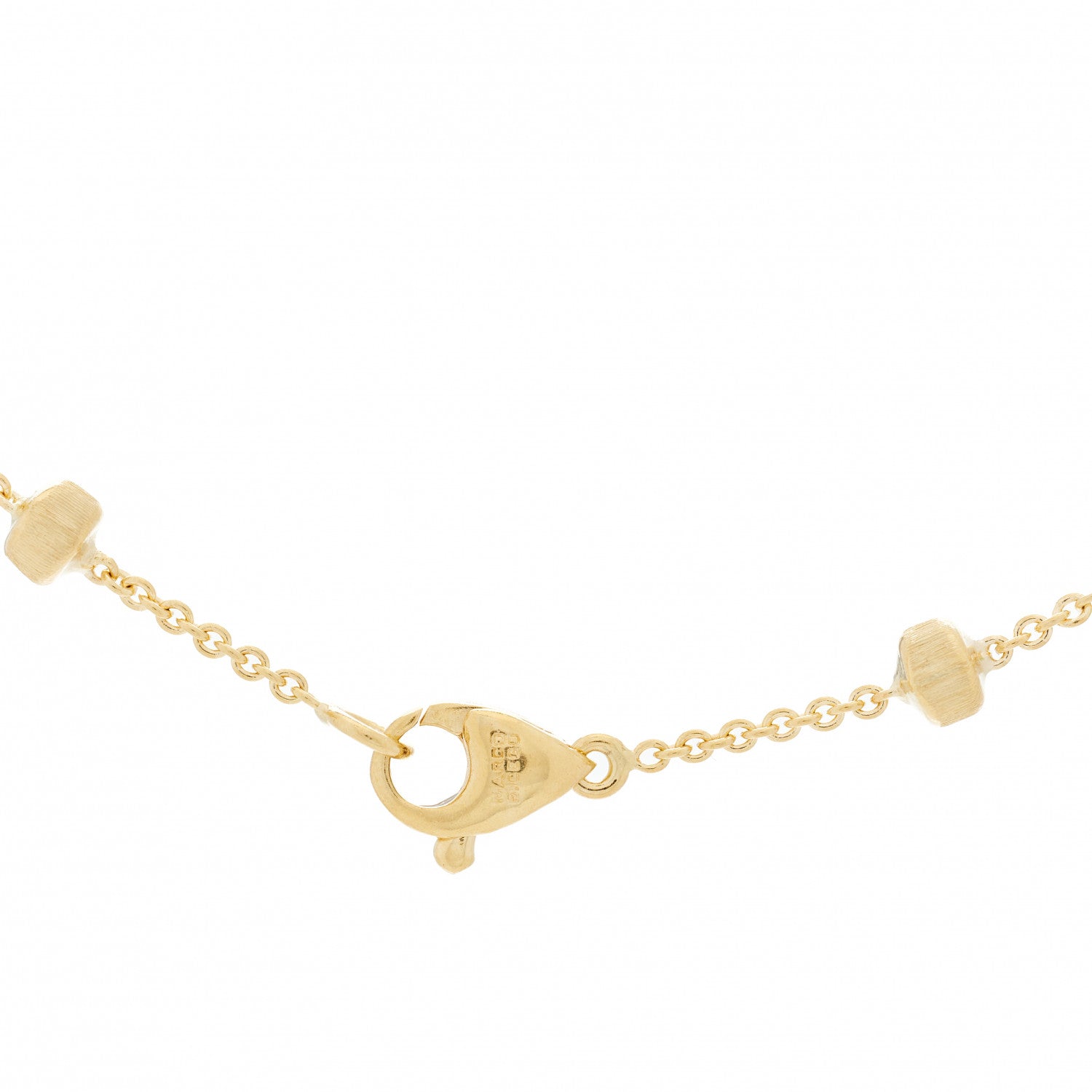 Marco Bicego 18K Yellow Gold Multi Gemstone Paradise Long Necklace 4 of 10