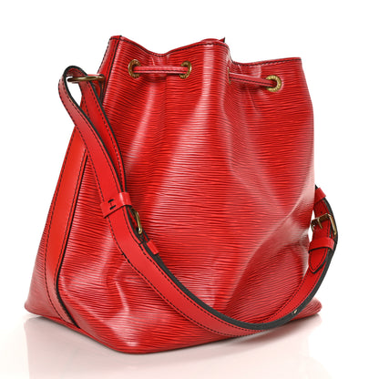 Louis Vuitton Epi Petit Noe Castillan Red 3 of 8