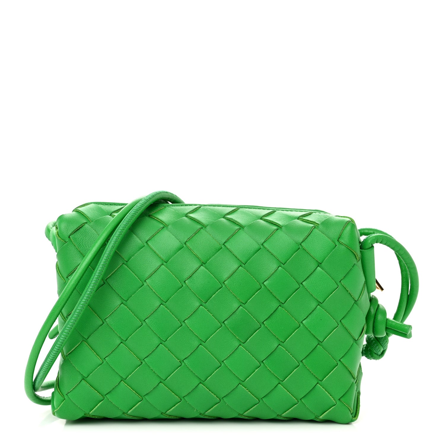 Bottega Veneta Nappa Intrecciato Mini Loop Camera Bag Parakeet 1 of 9