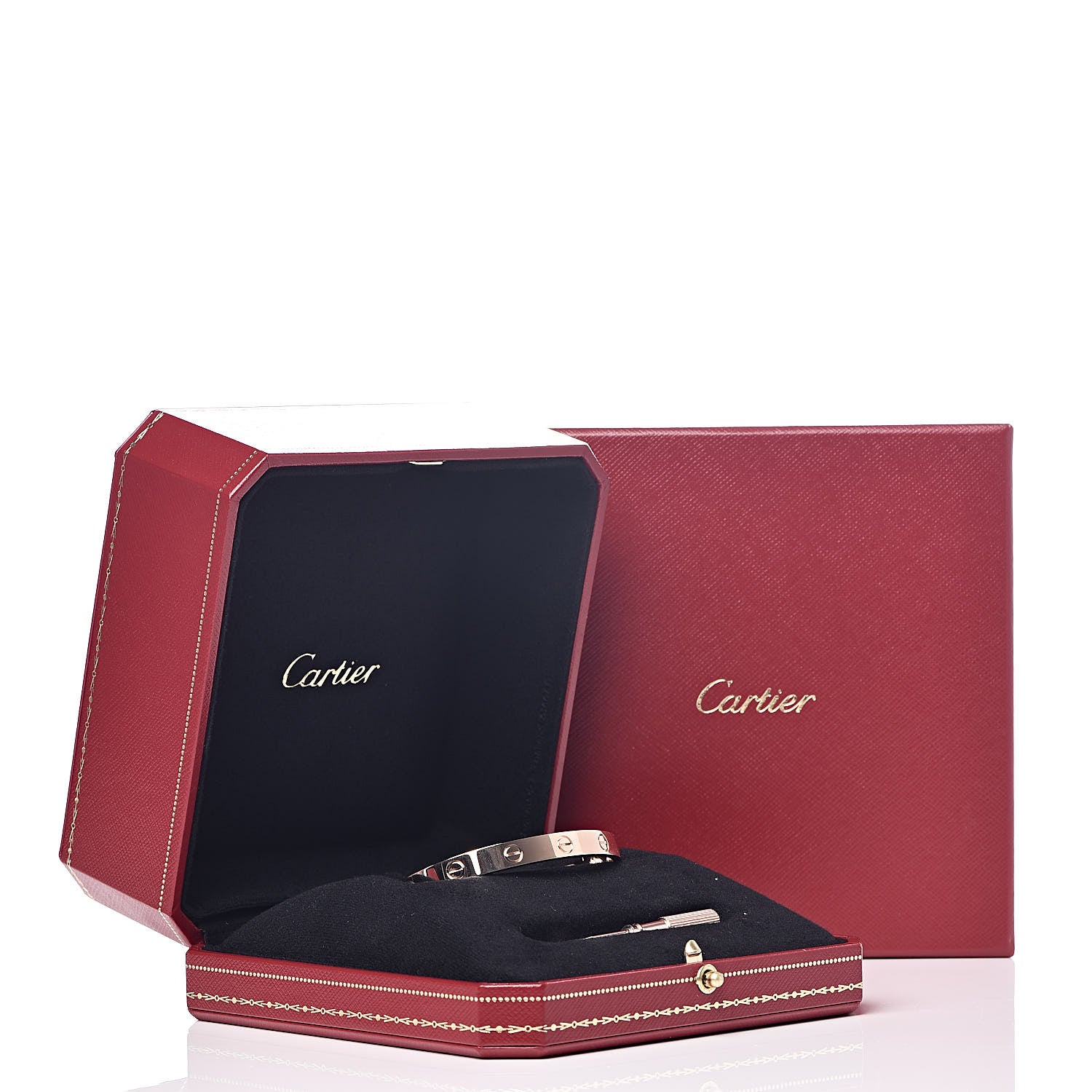 Cartier 18K Pink Gold LOVE Bracelet 16 7 of 7