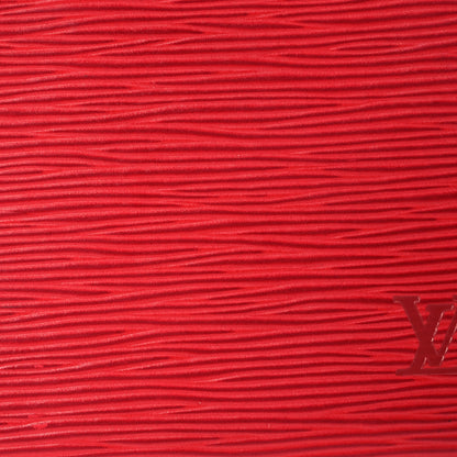 Louis Vuitton Epi Pochette Accessories 24 Castillan Red 7 of 13