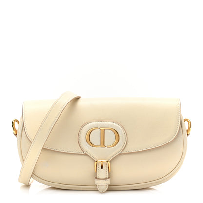 Christian Dior Metallic Box Calfskin East West Bobby Gold 1 of 9