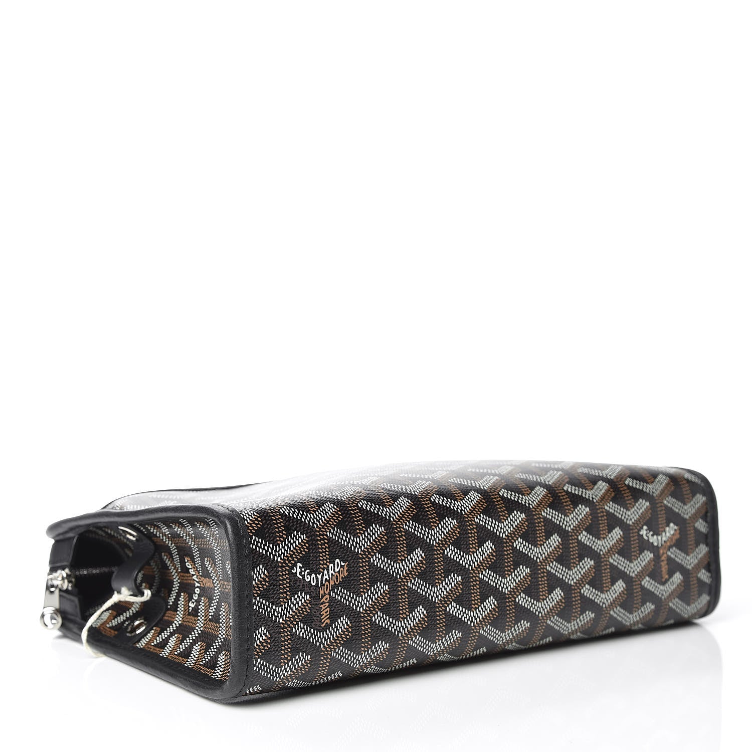 Goyard Goyardine Jouvence MM Toiletry Pouch Black 4 of 11