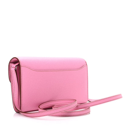 Hermes Epsom Constance Wallet To Go 5P Pink 2 of 8