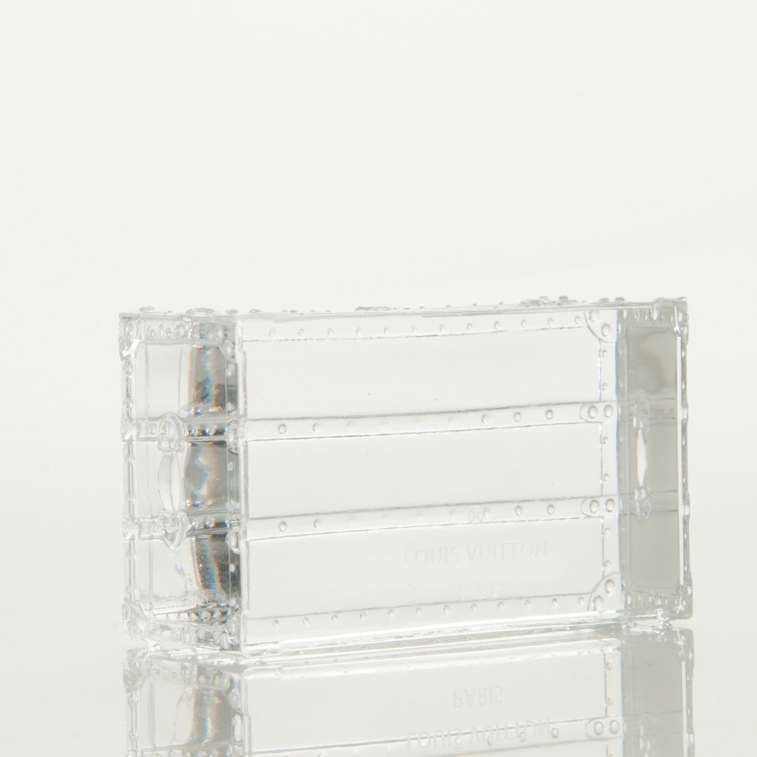 Louis Vuitton Crystal Trunk Paperweight 4 of 6