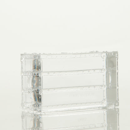 Louis Vuitton Crystal Trunk Paperweight 4 of 6