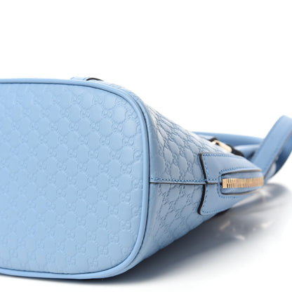 Gucci Microguccissima Mini Dome Bag Mineral Blue 7 of 10
