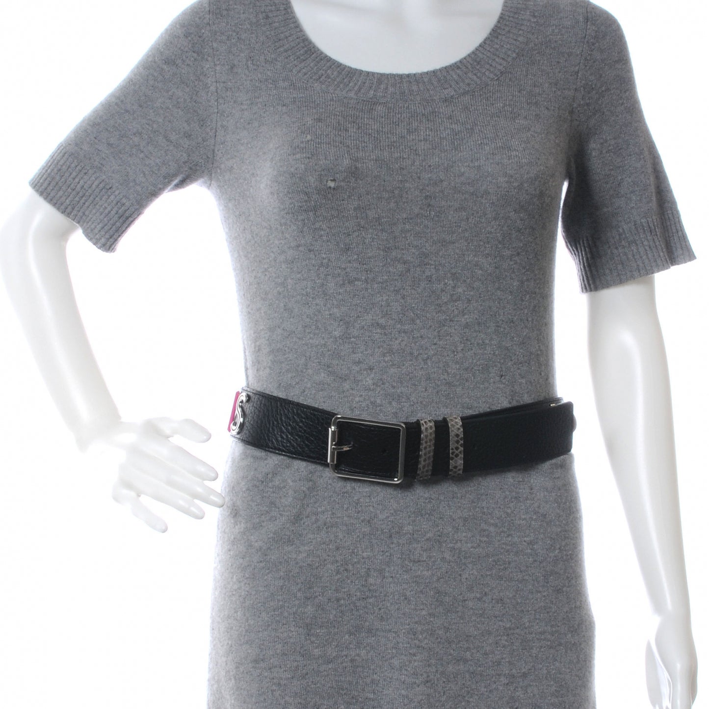 Leather Paris Belt Black 85 35