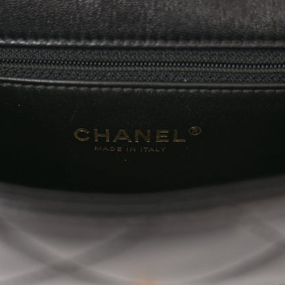 Chanel Shiny Lambskin Chain Is More Flap Black 6 of 11