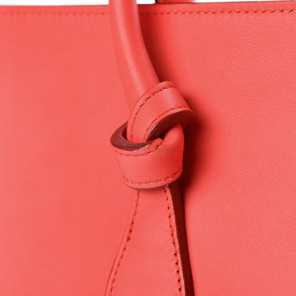 Celine Smooth Calfskin Mini Tie Knot Tote Alizarin 12 of 27