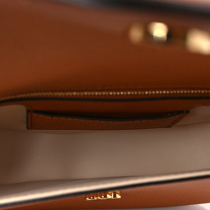 Louis Vuitton Grained Calfskin LV Pont 9 Soft MM Golden Siena 4 of 7