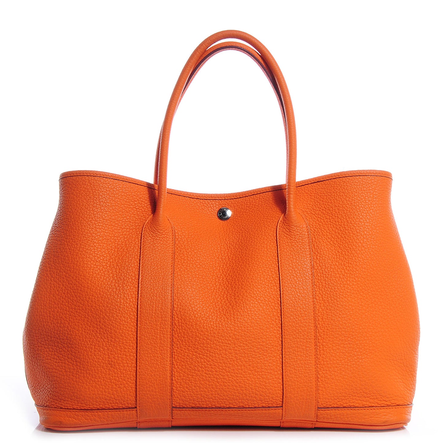 Veau Negonda Garden Party Tote MM 36 Orange
