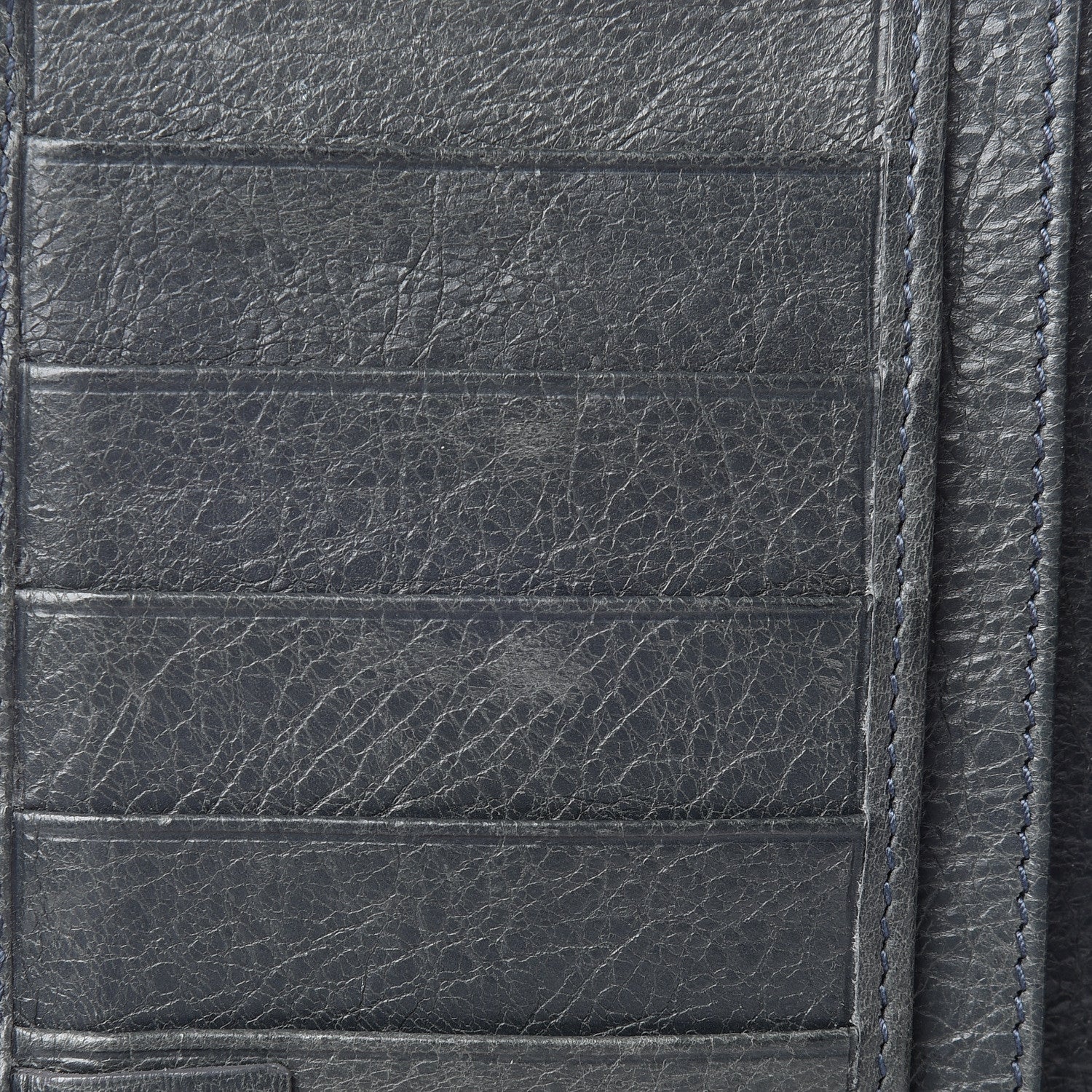 Balenciaga Agneau Classic Hardware Money Wallet Anthracite 8 of 15