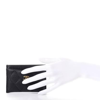 Chanel Caviar Quilted Card Holder Black 2 of 9