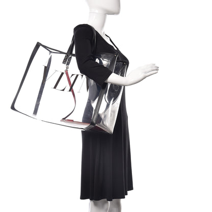 Valentino Garavani Plexy VLTN Large Shopping Bag Transparent 2 of 11