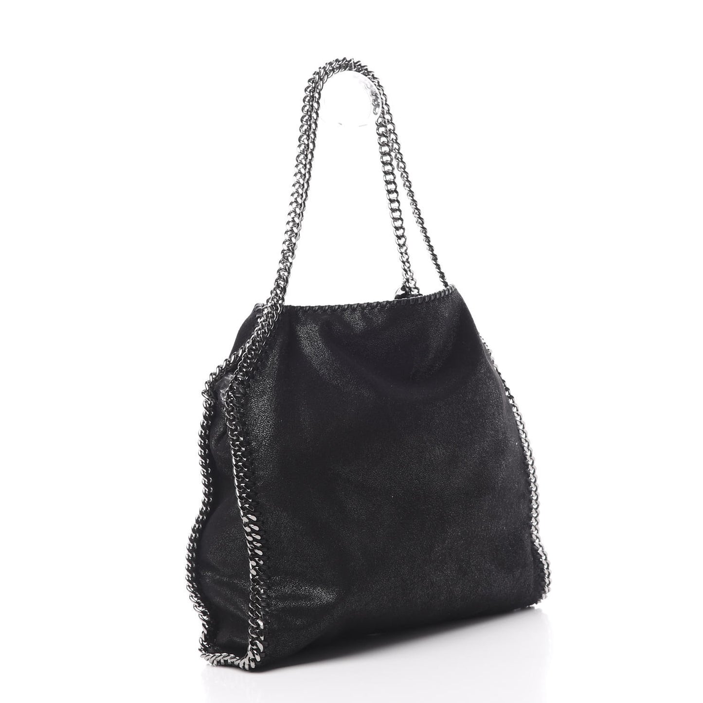 Shaggy Deer Small Falabella Tote Black