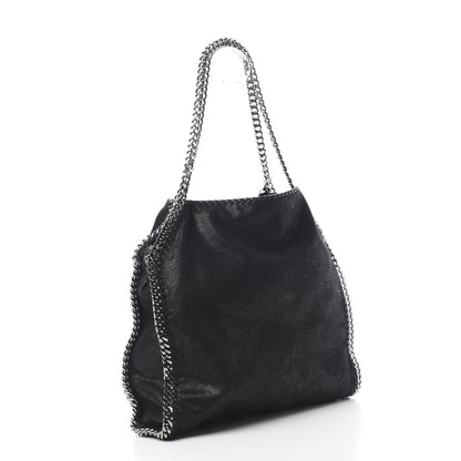 Stella McCartney Shaggy Deer Small Falabella Tote Black 3 of 10