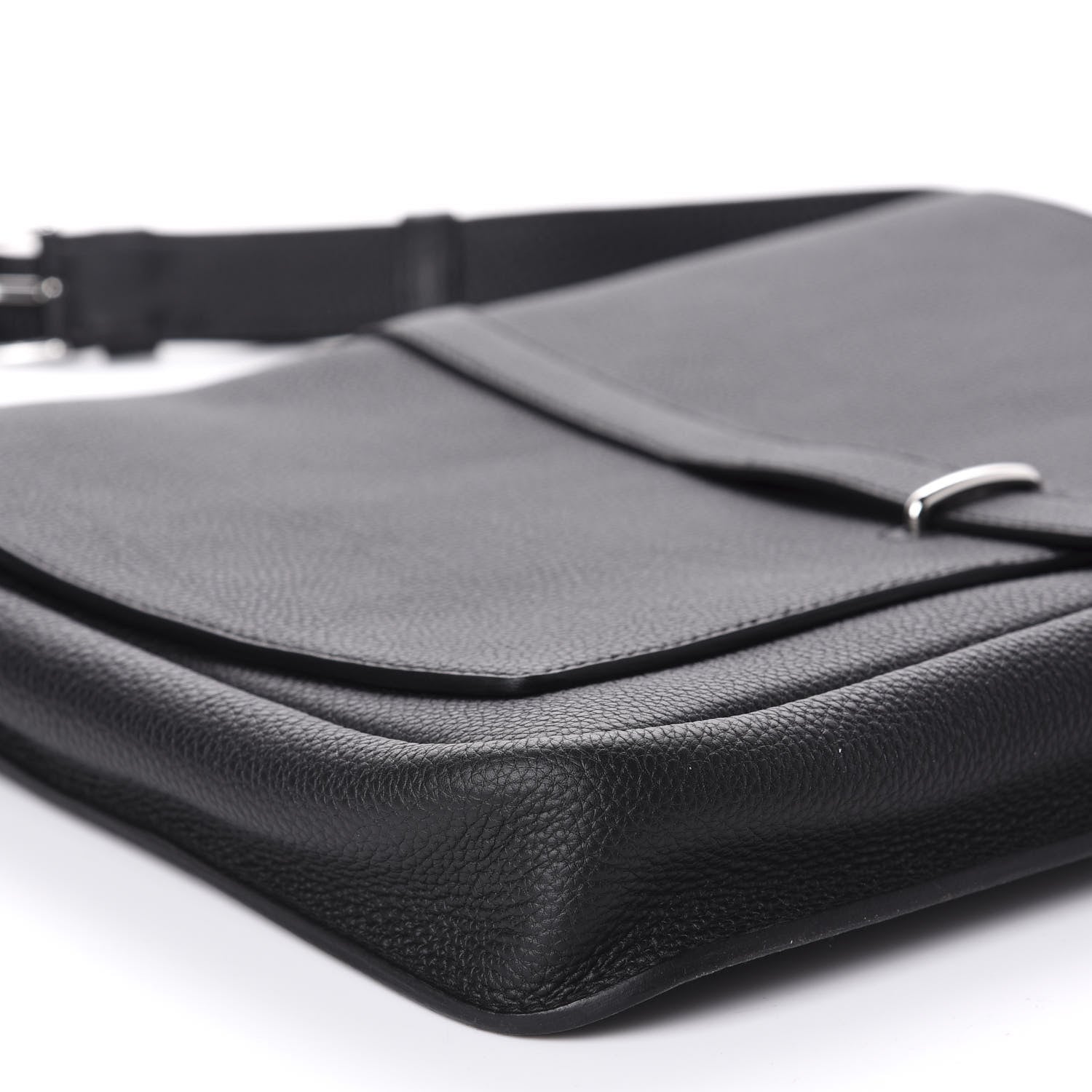 Hermes Togo Steve Light Messenger Black 6 of 9