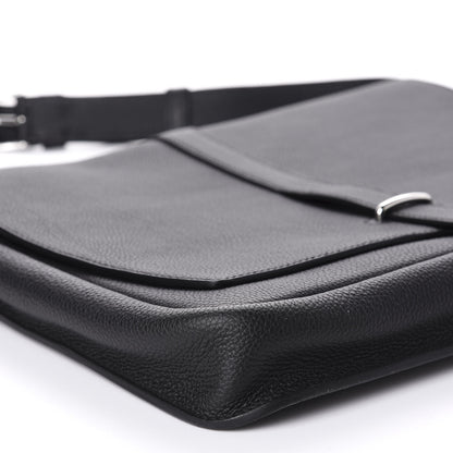 Hermes Togo Steve Light Messenger Black 6 of 9
