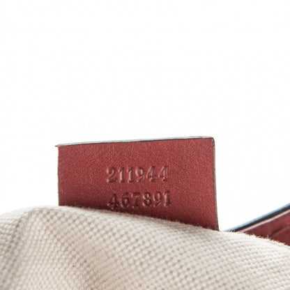 Gucci Monogram Medium Sukey Tote Dark Red 7 of 7