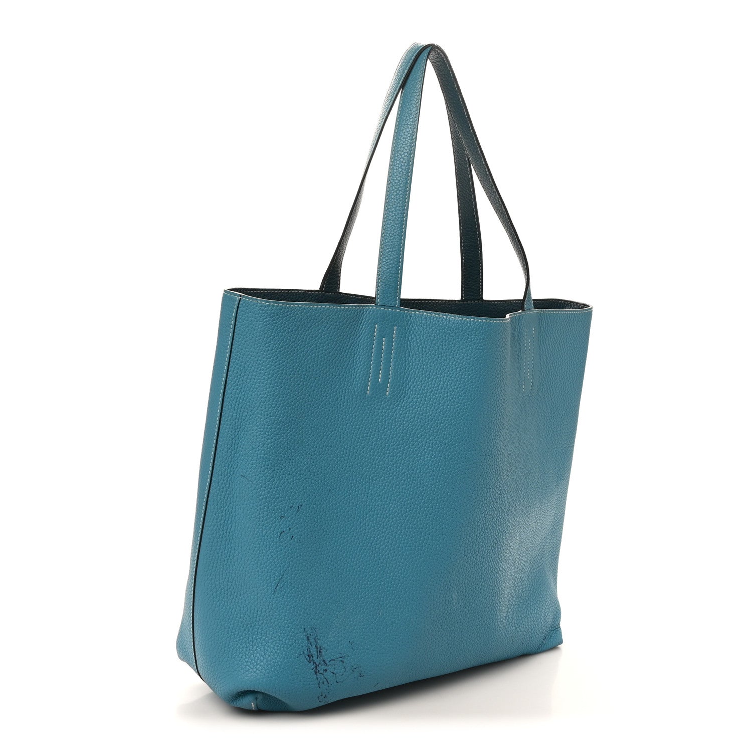Hermes Taurillon Clemence Double Sens 45 Reversible Tote 4 of 15