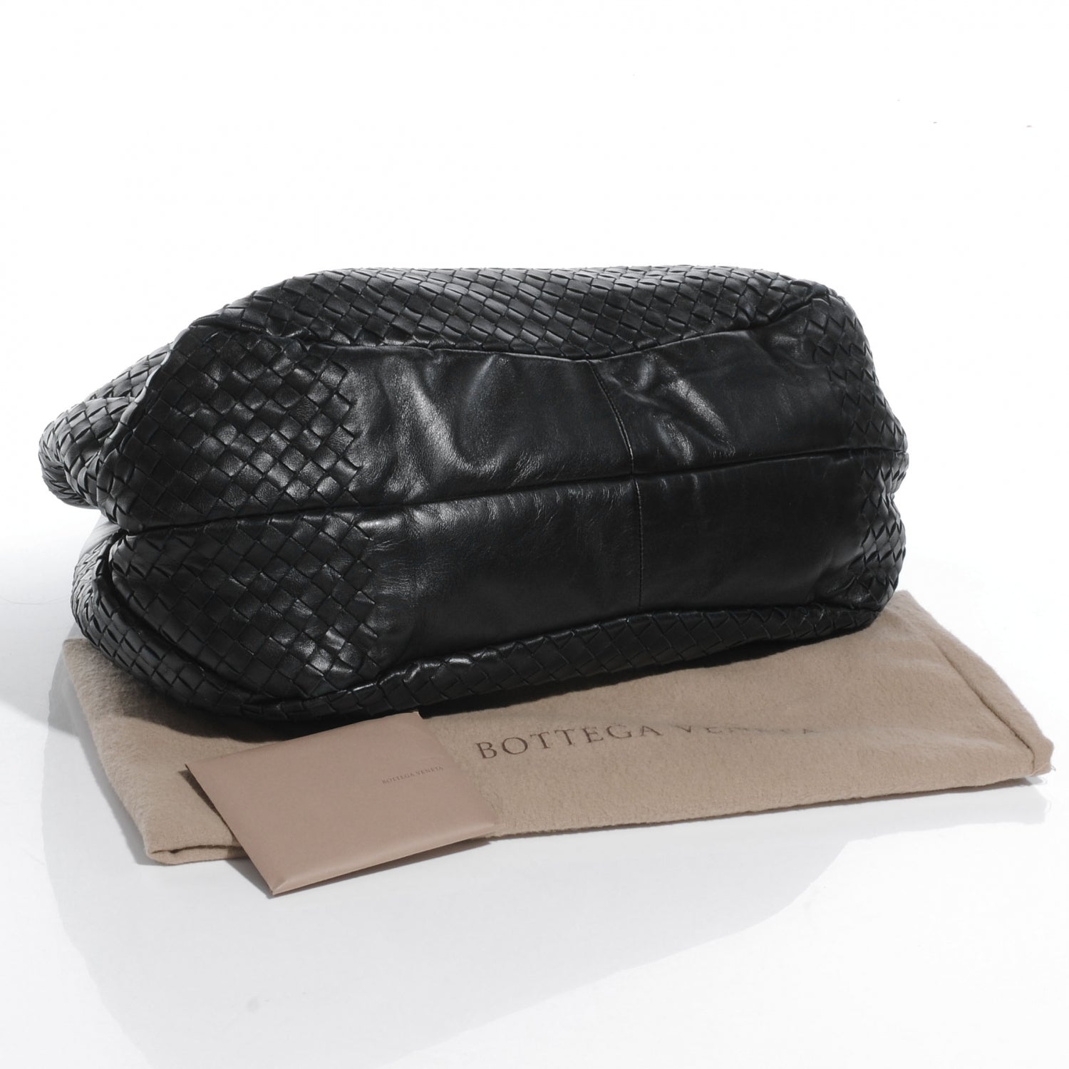 Bottega Veneta Intrecciato Nappa Campana Nero Black 4 of 8
