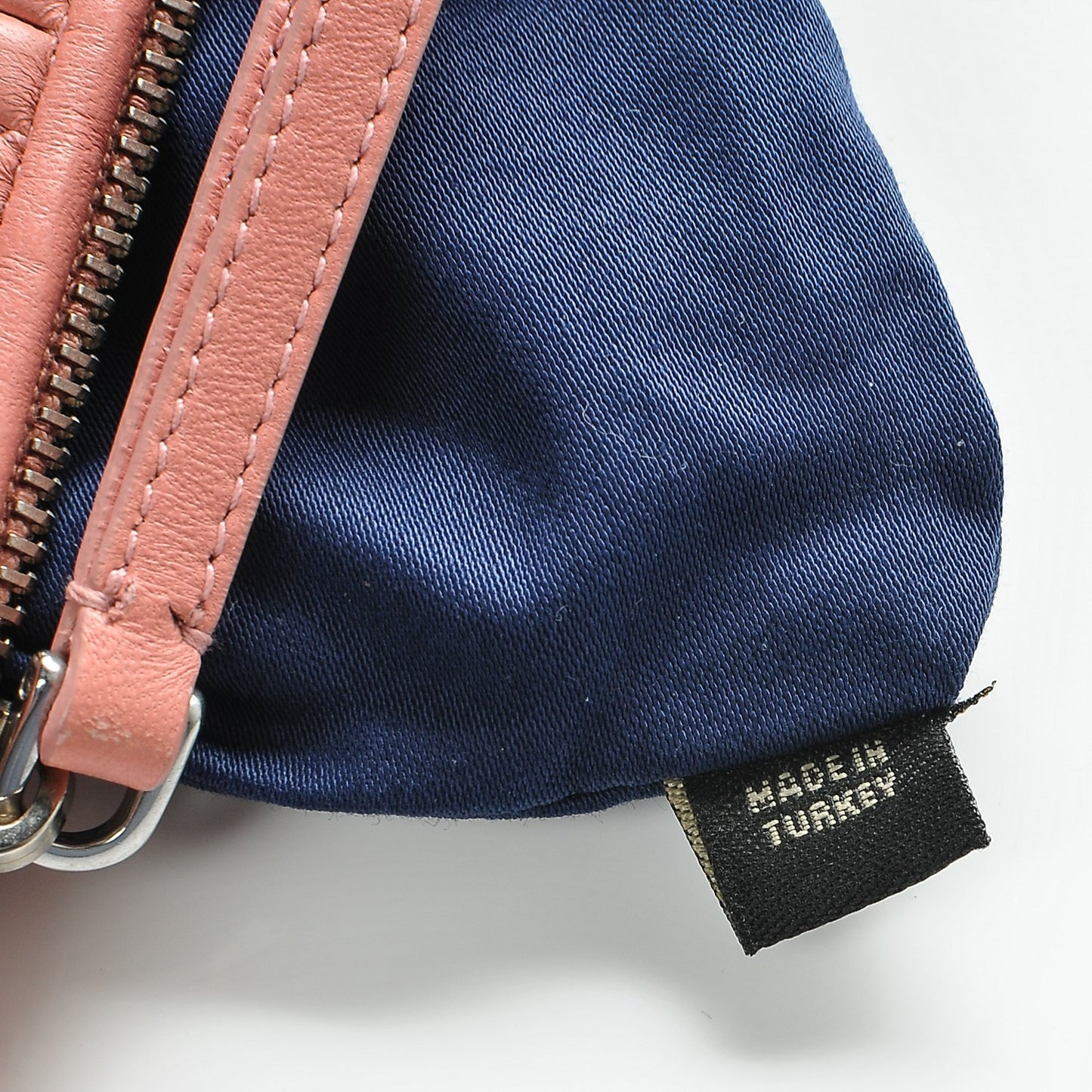 Nappa Matelasse Clutch Pink