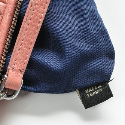 Miu Miu Nappa Matelasse Clutch Pink 6 of 7