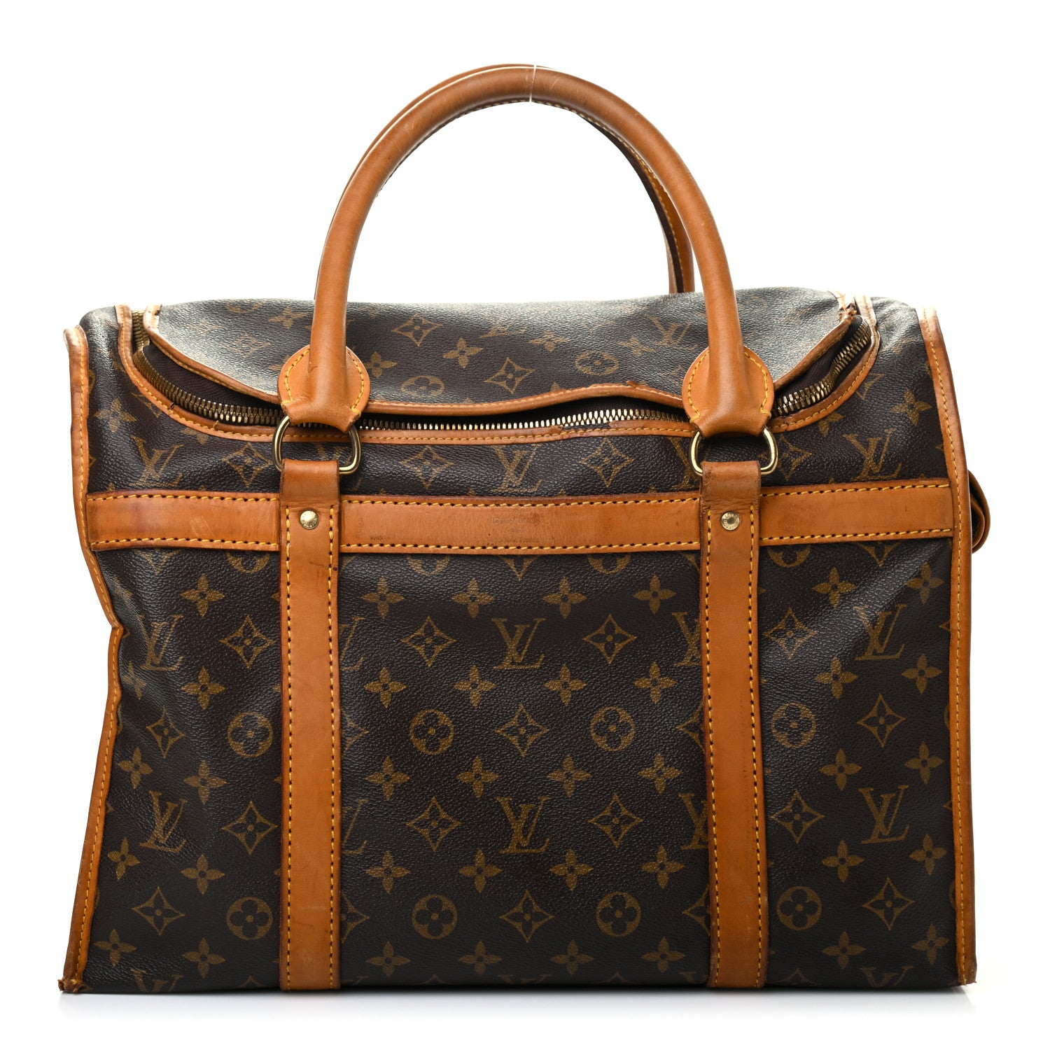 Louis Vuitton Monogram Sac Chien 40 Pet Carrier 1 of 12